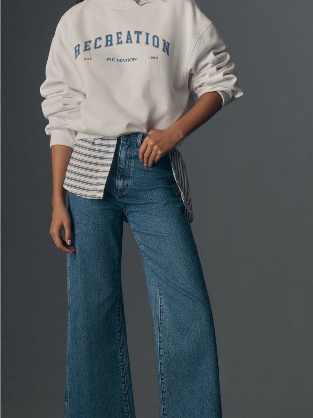 ROLLA'S Sailor Lia high rise crop jeans